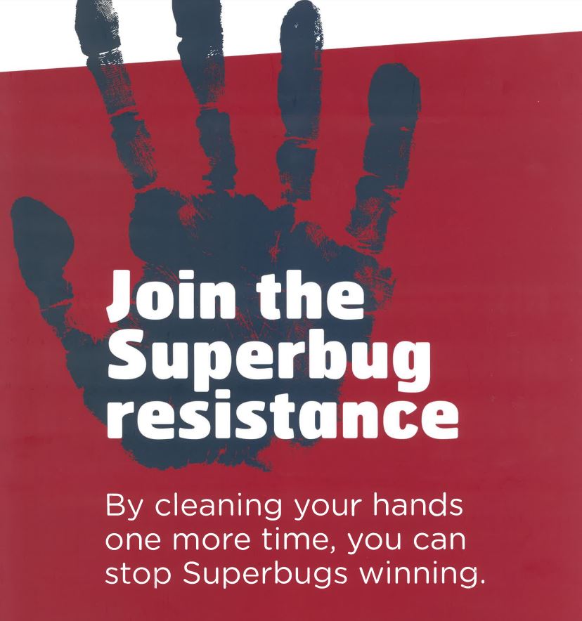 RESIST A3 poster - Join the superbug resistance