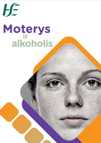 Women and Alcohol Leaflet in Lithuanian