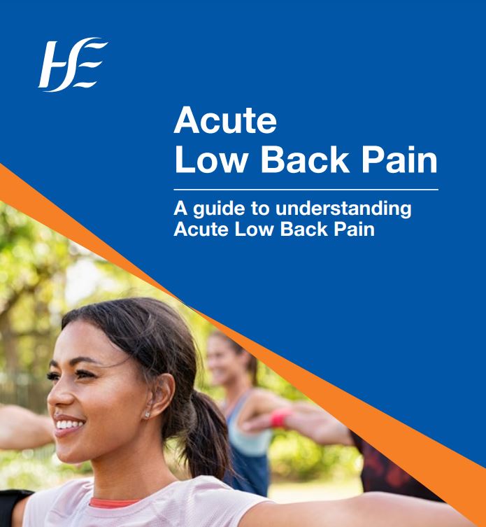 Acute low back pain - a guide to understanding