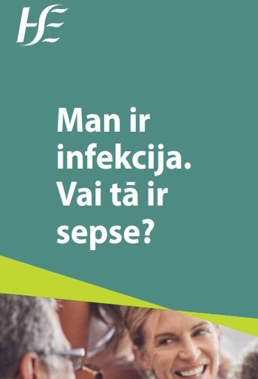 Sepsis leaflet for Adults, Maternity and Children – Latvian