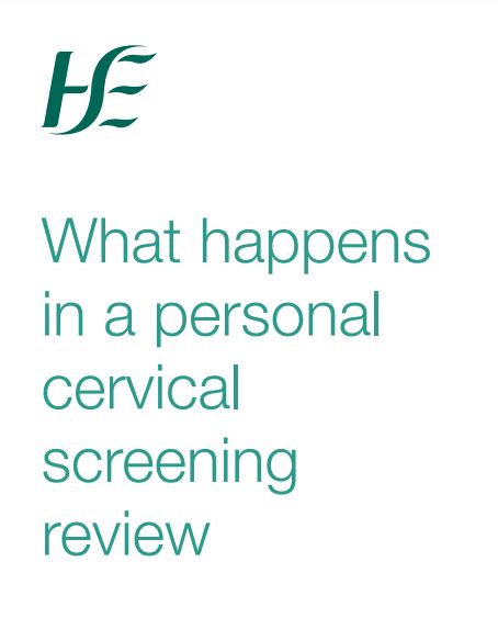 What happens in a personal cervical screening review